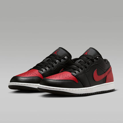 553558-067 Nike Air Jordan 1 Low Bred (Men's)