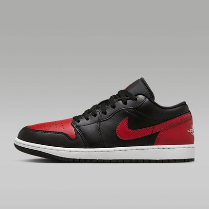 553558-067 Nike Air Jordan 1 Low Bred (Men's)