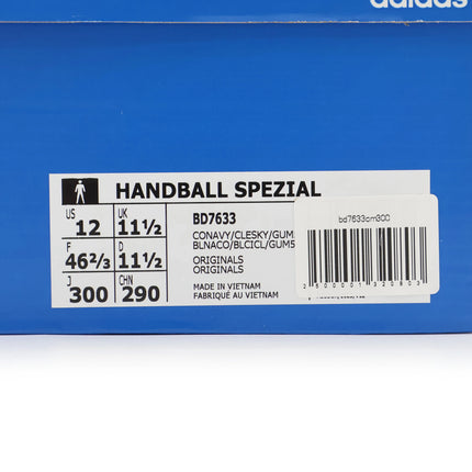 BD7633 adidas Originals Handball Spezial College Navy Clear Sky (Men's)