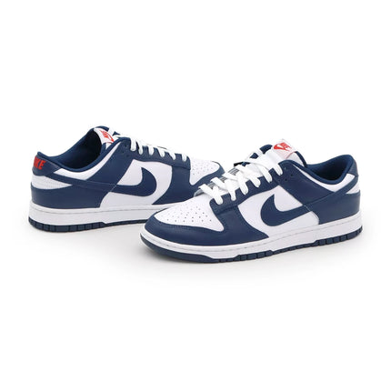 DD1391-400 Nike Dunk Low Valerian Blue White Navy USA University Red (Men's)