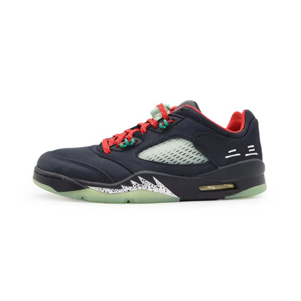 DM4640-036 Nike Air Jordan 5 Low Jade Clot Anthracite Black Fire Red (Men's)