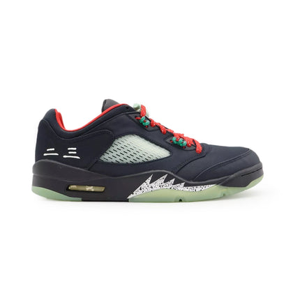 DM4640-036 Nike Air Jordan 5 Low Jade Clot Anthracite Black Fire Red (Men's)