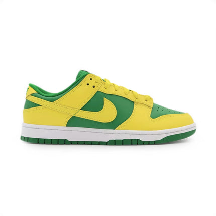 DV0833-300 Nike Dunk Low Reverse Brazil BTTYS Oregon Apple Green Yellow (Men's)