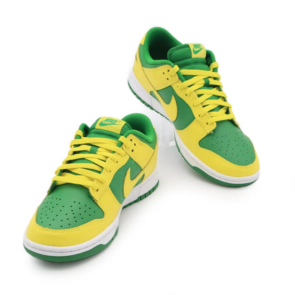 DV0833-300 Nike Dunk Low Reverse Brazil BTTYS Oregon Apple Green Yellow (Men's)