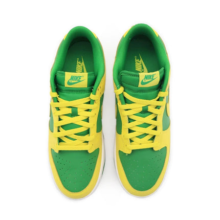 DV0833-300 Nike Dunk Low Reverse Brazil BTTYS Oregon Apple Green Yellow (Men's)