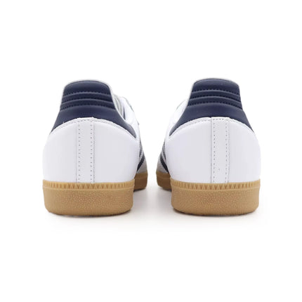 IF3814 adidas Originals Samba OG White Grey Night Navy Blue Indigo Gum (Men's)