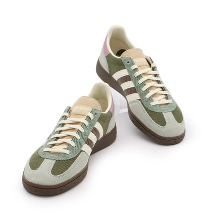 IH4891 adidas Originals Handball Spezial Silver Green Cream White (Men 's)