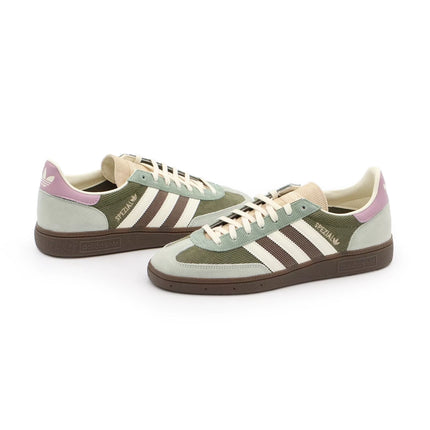 IH4891 adidas Originals Handball Spezial Silver Green Cream White (Men 's)