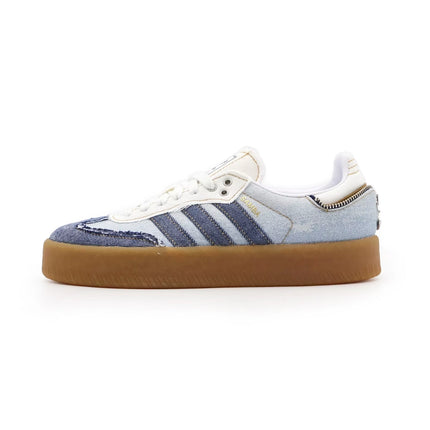 II0001 atmos pink adidas Originals Sambae Stacked Denim Cloud White (Women's)