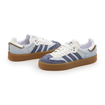 II0001 atmos pink adidas Originals Sambae Stacked Denim Cloud White (Women's)