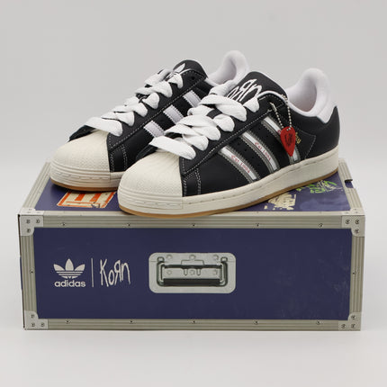 IH1313 Korn adidas Originals Superstar Black White (Men's)