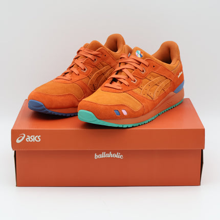 1201A941-800 ballaholic Asics Gel-Lyte III OG Harvest Pumpkin Orange (Men's)