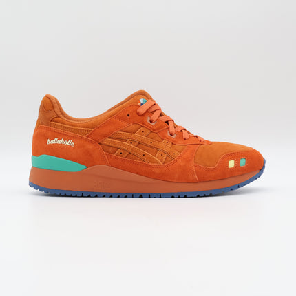 1201A941-800 ballaholic Asics Gel-Lyte III OG Harvest Pumpkin Orange (Men's)