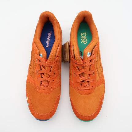 1201A941-800 ballaholic Asics Gel-Lyte III OG Harvest Pumpkin Orange (Men's)