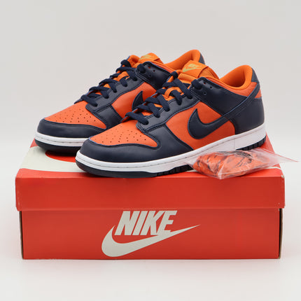 CU1727-800 Nike Dunk Low SP Champ Colors University Orange Marine Navy