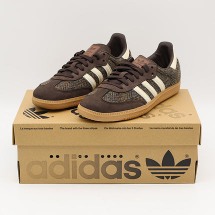 ID1450 adidas Originals Samba OG Dark Brown Cream White Gum (Men's)