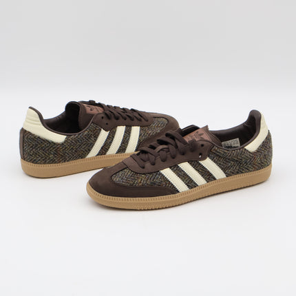 ID1450 adidas Originals Samba OG Dark Brown Cream White Gum (Men's)