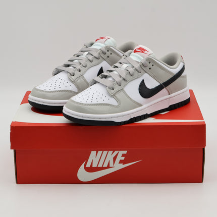 DQ7576-001 Nike WMNS Dunk Low ESS Light Iron Ore Black White Grey Steel Gray