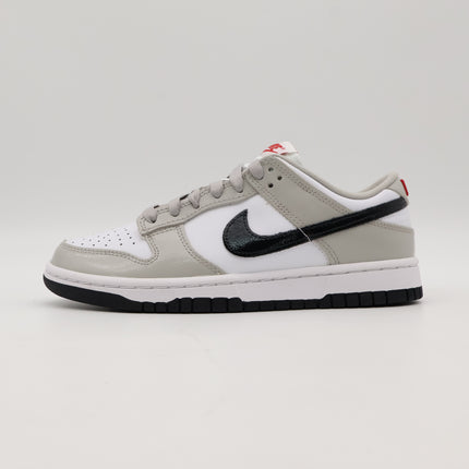 DQ7576-001 Nike WMNS Dunk Low ESS Light Iron Ore Black White Grey Steel Gray