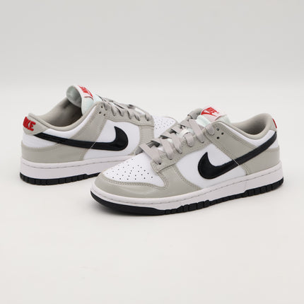 DQ7576-001 Nike WMNS Dunk Low ESS Light Iron Ore Black White Grey Steel Gray