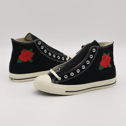 31311860 Converse All Star Roseembroidery Hi Black (Men's)