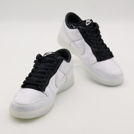 FN0315-110 CLOT Fragment Nike Dunk Low White Black (Men's)