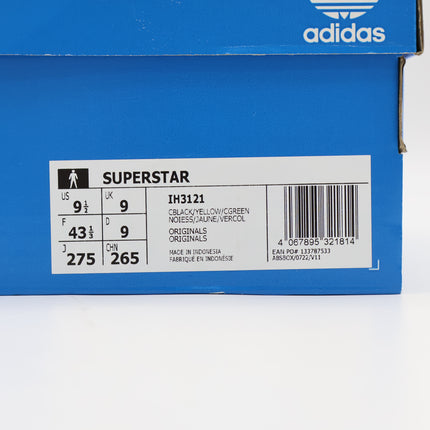 IH3121 adidas Originals Superstar Rusta Black (Men's