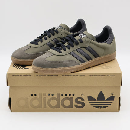 IE9163 adidas Originals Samba OG Base Green Core Black (Men's)