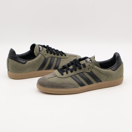 IE9163 adidas Originals Samba OG Base Green Core Black (Men's)