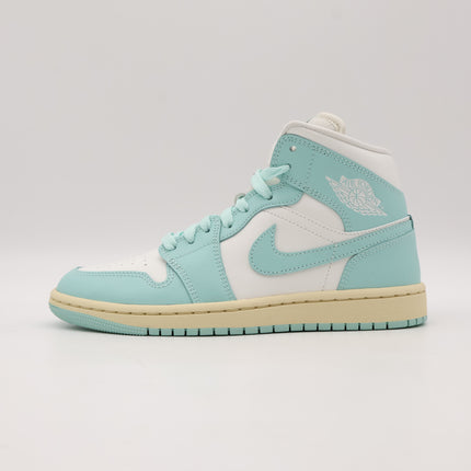 BQ6472-132 Nike Air Jordan 1 Mid Light Dew (Women's)