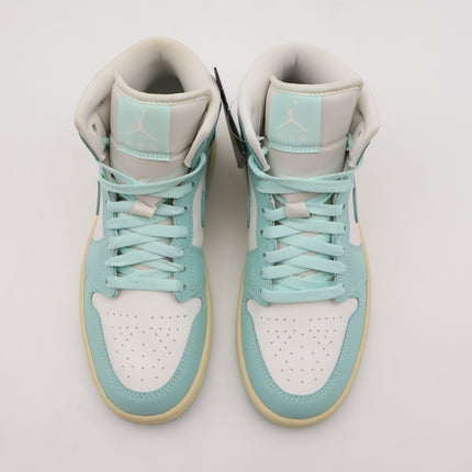 BQ6472-132 Nike Air Jordan 1 Mid Light Dew (Women's)