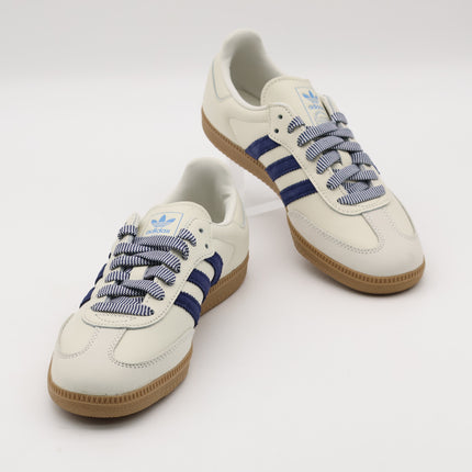 JI3907 adidas Originals Samba OG Off White Dark Blue Clear Sky (Women's)