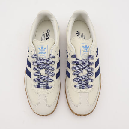 JI3907 adidas Originals Samba OG Off White Dark Blue Clear Sky (Women's)