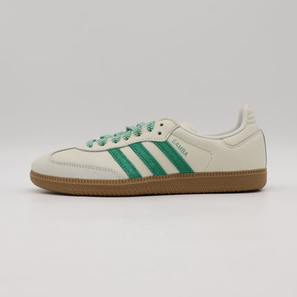 JI3906 adidas Originals Samba OG Off White Court Green Hazy Green (Women's)