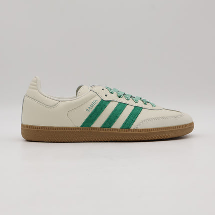 JI3906 adidas Originals Samba OG Off White Court Green Hazy Green (Women's)