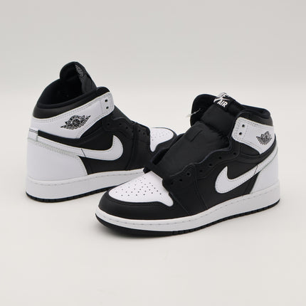 FD1437-010 Nike GS Air Jordan 1 Retro High OG Black White