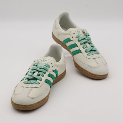 JI3906 adidas Originals Samba OG Off White Court Green Hazy Green (Women's)