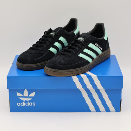 IH7491 adidas Originals Handball Spezial Core Black Clear Mint Gum (Men's)