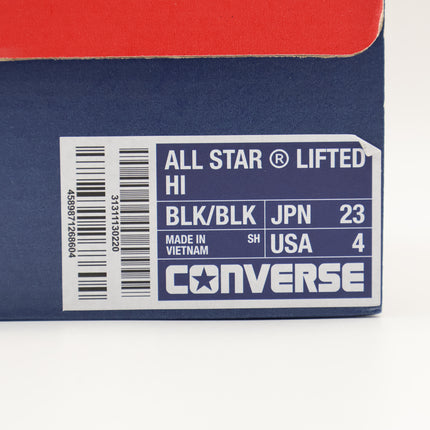 31311130 Converse All Star R Lifted Hi Black (Men's)