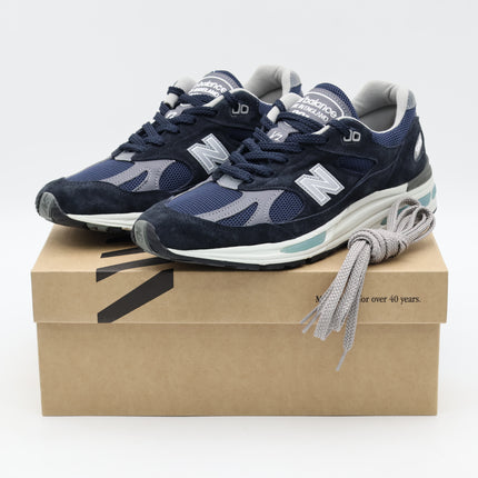 U991NV2 New Balance 991V2 Navy (Men's)