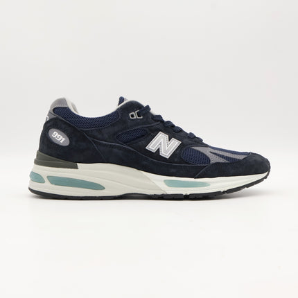 U991NV2 New Balance 991V2 Navy (Men's)