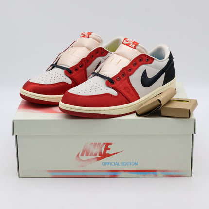 FN0432-100 Trophy Room Nike Air Jordan 1 Low OG Sail and Varsity Red (Men's)