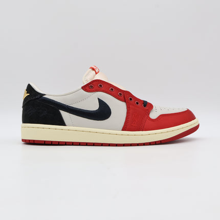 FN0432-100 Trophy Room Nike Air Jordan 1 Low OG Sail and Varsity Red (Men's)