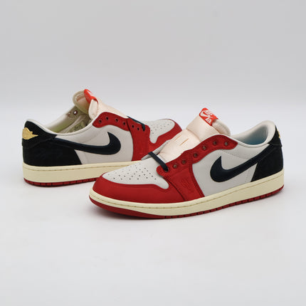 FN0432-100 Trophy Room Nike Air Jordan 1 Low OG Sail and Varsity Red (Men's)