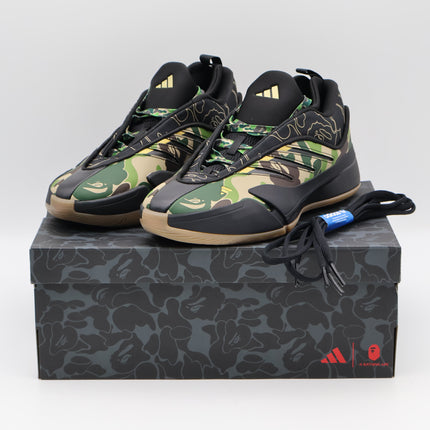 JH6358 A BATHING APE adidas Dame 9 Core Black (Men's)