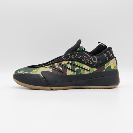 JH6358 A BATHING APE adidas Dame 9 Core Black (Men's)