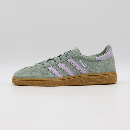 JS2857 adidas Originals Handball Spezial Silver Green Silver Dawn Gum (Women's)