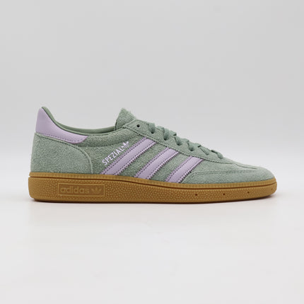 JS2857 adidas Originals Handball Spezial Silver Green Silver Dawn Gum (Women's)