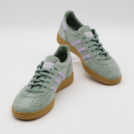 JS2857 adidas Originals Handball Spezial Silver Green Silver Dawn Gum (Women's)