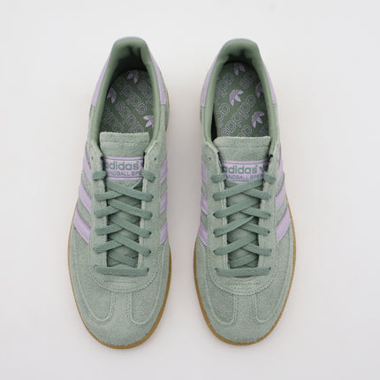 JS2857 adidas Originals Handball Spezial Silver Green Silver Dawn Gum (Women's)